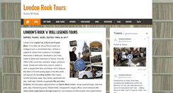 Desktop Screenshot of londonrocktour.com
